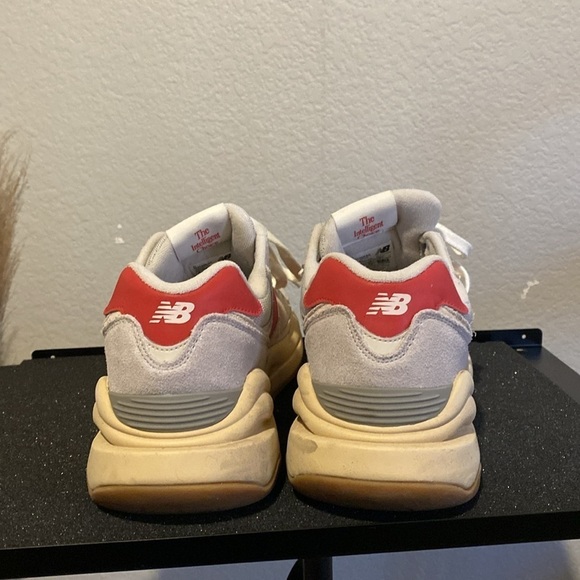 New Balance 57/40 moonbeam true red main image 4